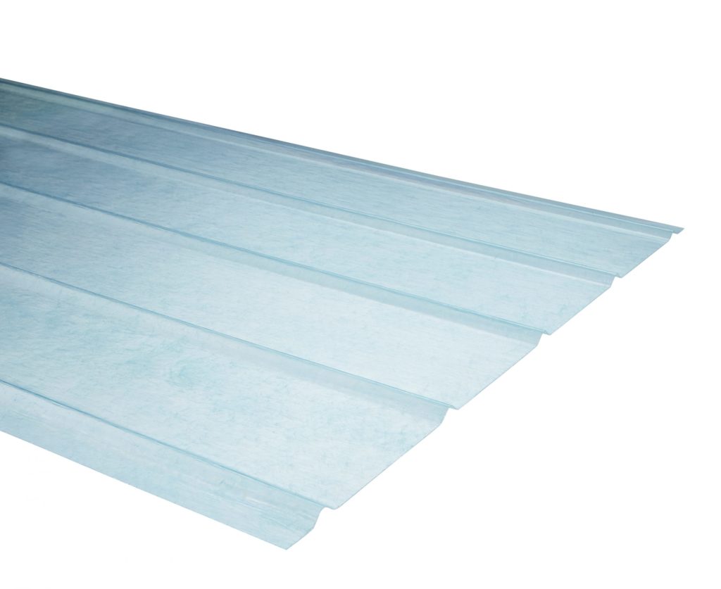 Plancha Fibra De Vidrio Frp V M X M X Mm Aqua Femoglas