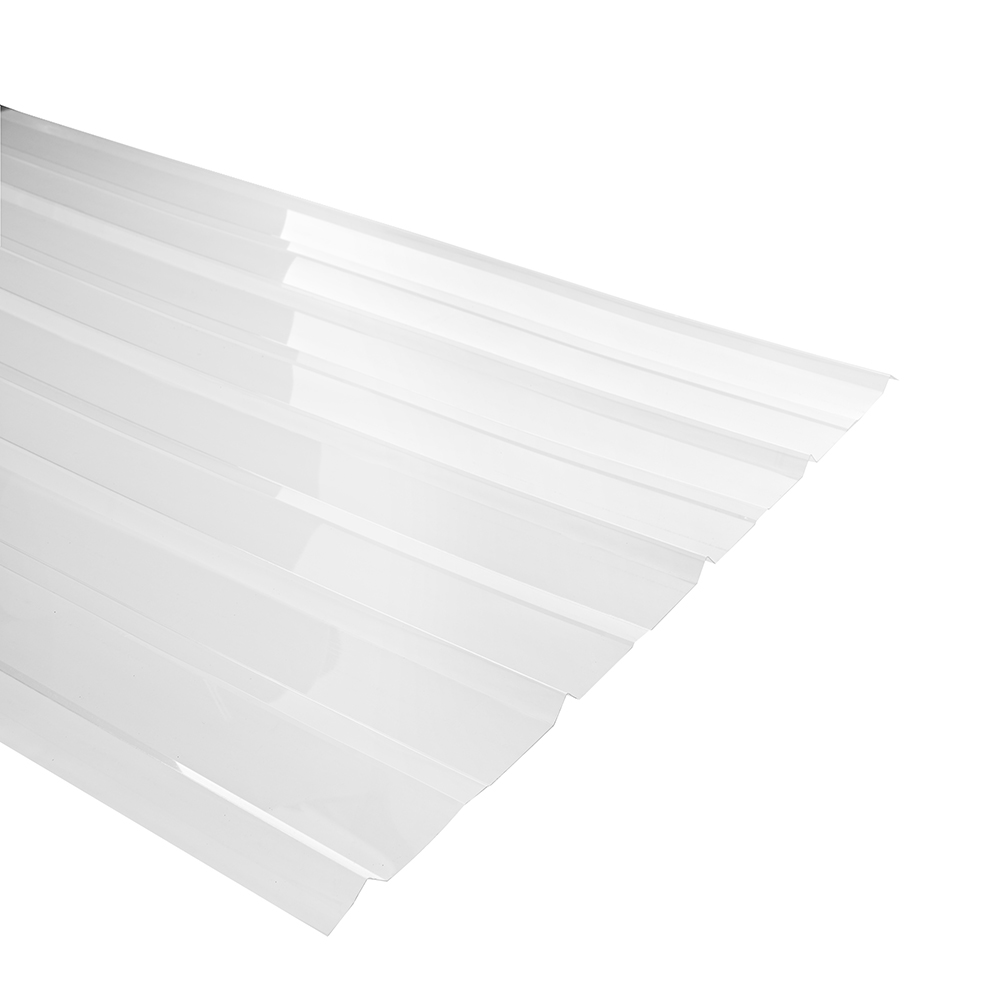 Plancha Policarbonato Corrugado 5V 0.85m x 3.00M x 0.7 mm Transparente -  Femoglas es líder en el mercado de plásticos reforzados (FRP)